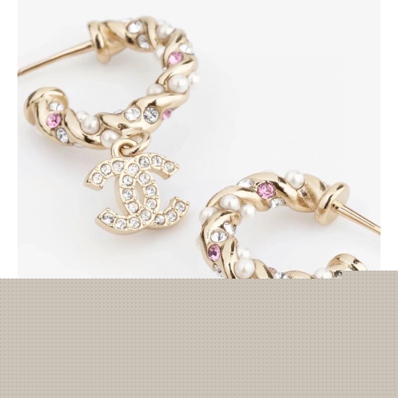 Ch*el earrings